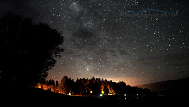 Fenomena alam Milky way di Danau Kumbolo