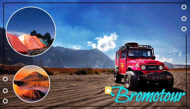 Camping package on Bromo volcano tour